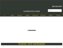 Tablet Screenshot of phoenixtapers.com